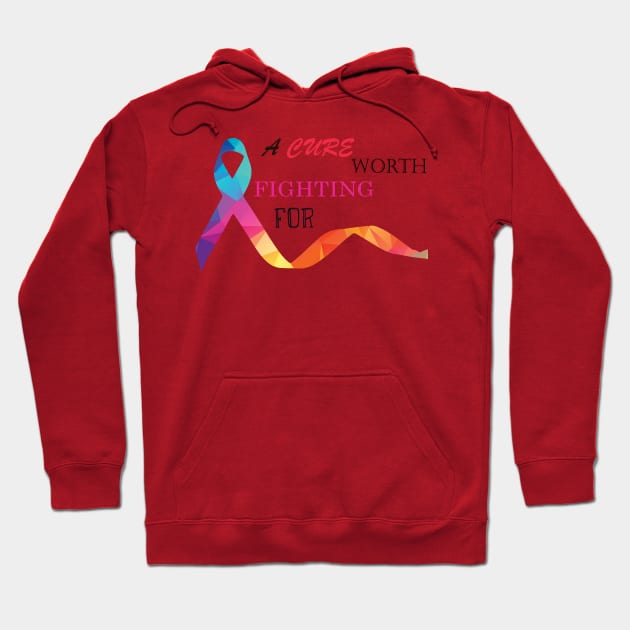 Breast Cancer, Pink Ribbon, Hope Hoodie by busines_night